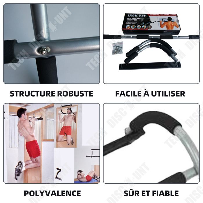 TMISHION barre de traction de porte Barre de traction multifonction