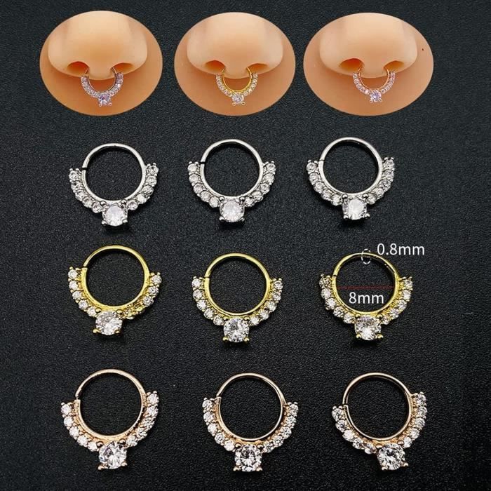 Paire boucles d'oreille anneaux plaqué or feuille cannabis strass