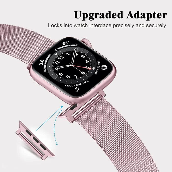 LECMACY Compatible avec Bracelet Apple Watch 38mm 40mm 41mm