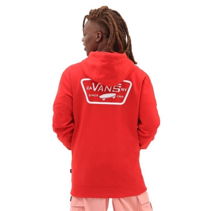 Sweat vans hot sale homme rouge