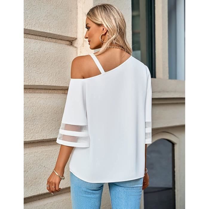 Blouse Chemisier Femme SoirÃ©e Haut De Soirée Chic Chemisier Femme