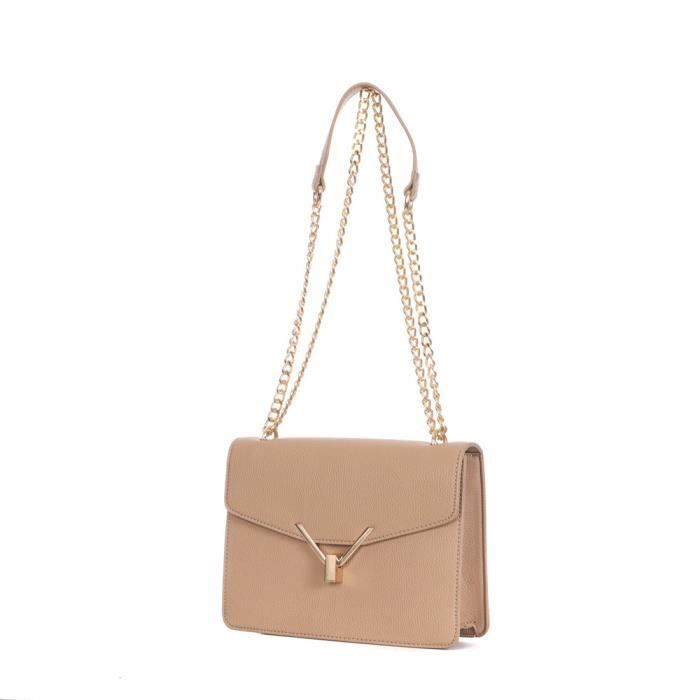 Sac main bandouli re Beige Femme Torrente Domenica Achat