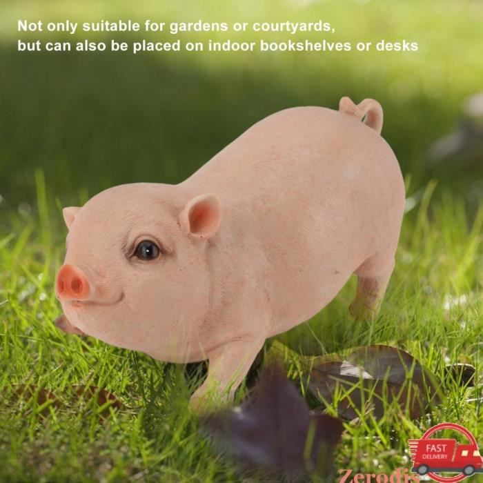 120 Mini Cochons Lumineux En Résine – 6 Couleurs, 2,1 Cm – Déco Jardin, Maison De Poupée, DIY, Cadeau