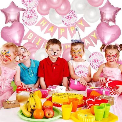 Ballon helium banane - Decoration anniversaire pour enfant