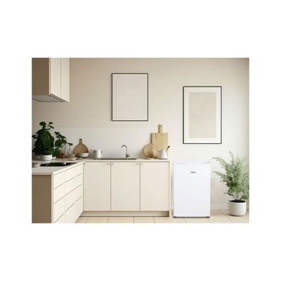 Réfrigérateur De Table Blanc 91 Litres - Compartiment Congélateur 11L, Classe D, 39 DB - Idéal Studio Et Petite Cuisine