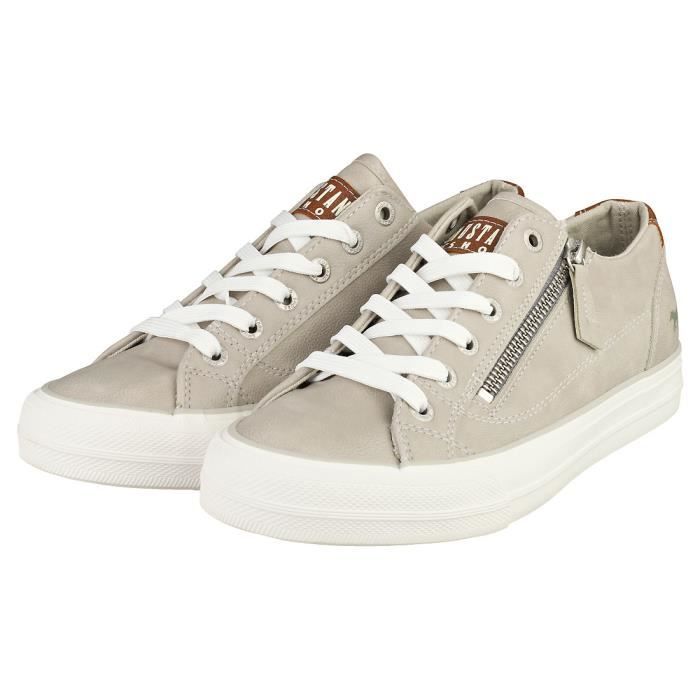 Baskets MUSTANG LOW TOP SIDE ZIP 1272 305 22 Femme Textile