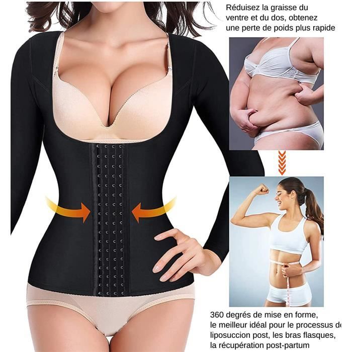 Gaine Amincissante Femme Ventre Plat - Haut Sculptant Sans Coutures - Contrôle Minceur Confortable