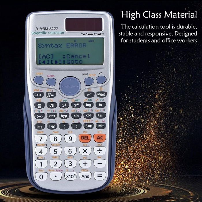 Calculatrice Scientifique 991ES PLUS-2e, 417 Fonctions, à