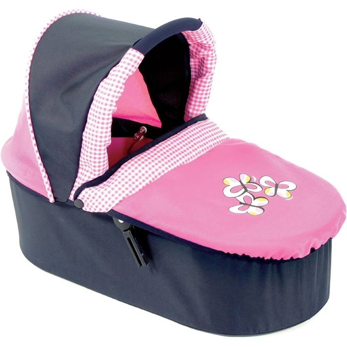 Poussette Combinée 3 En 1 Bayer Chic – Nacelle, Siège Auto, Siège Sport – Gris/bleu Marine