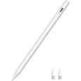 Stylet pour iPad 2018-2023, Magnétique iPad Pencil avec Rejet de La Paume, Stylo Pen pour iPad, Apple Pencil pour iPad.[Z542]-0
