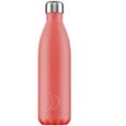 BOUTEILLE ISOTHERME - PASTEL CORAIL 750 ML - CHILLY'S-0