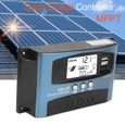 Chargeur de batterie 100A MPPT Panneau solaire Régulateur de charge Contrôleur 12V - 24V Auto Tracking Mise au point - LUS-0