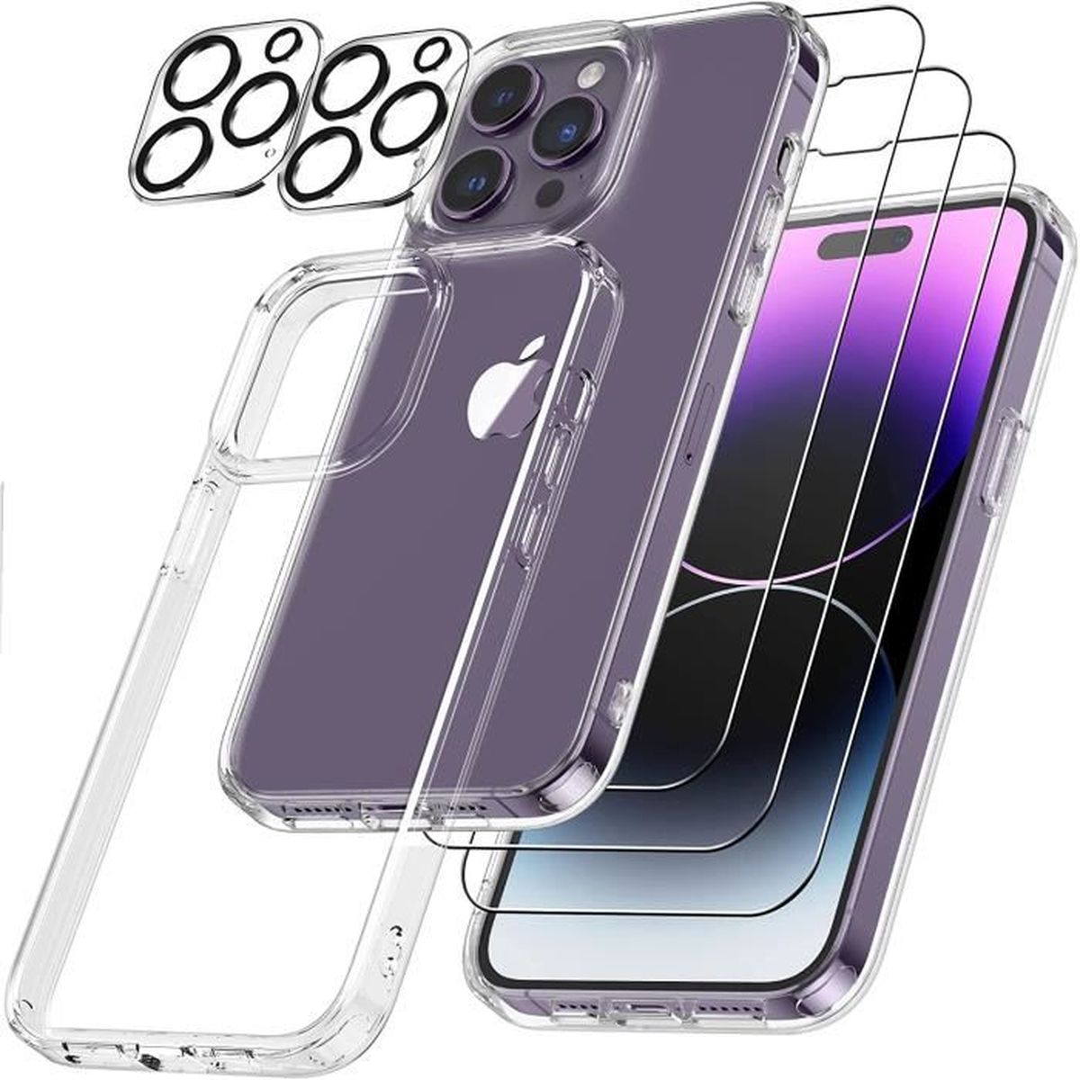 Glass 2 Incassable - Protection Vitre - Verre Trempé - IPhone 14 Fiche - Foto 13