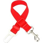 Ceinture de sécurité pour chien chat laisse voiture rouge GUIZMAX