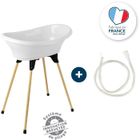 Kit baignoire VASCO Blanc Muguet : baignoire + pieds + tuyau de vidange - THERMOBABY