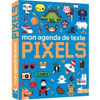 Agenda de texte pixels 2023-2024