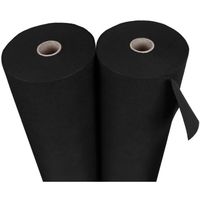 Toile de paillage agro-textile noire - - 1,6m x 20m - 150g/m2
