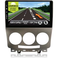 JOYX Android 10 Autoradio Para Mazda 5 (2005-2010) - [4G+64G] - [Built-in DSP/Carplay/Android Auto] - Gratis LED Camara - 9 P
