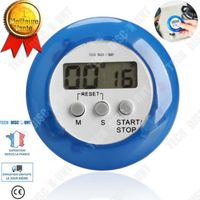changm- Minuteur de cuisine électronique magnétique original professionnel chronomètre bouton numérique alarme cuisson écran LCD