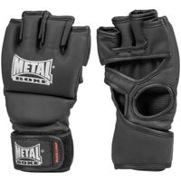 Gants de MMA compétition sans pouce Metal Boxe - noir/blanc - L