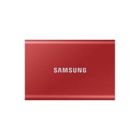 SAMSUNG SSD externe T7 USB type C coloris rouge 500 Go
