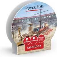 SMARTBOX - Billets Puy du Fou 2 jours pour 2 adultes en 2024 - Coffret Cadeau | 2 journées d'accès pour 2 personnes