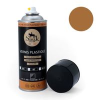 Peinture Plastique haute résistance : intérieur et extérieur SOFOLK - 12-MARRON CLAIR MAT - Aérosol 400ml
