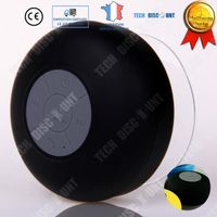 TD® Enceinte Bluetooth haut parleur ventouse waterproof portable salle de bain Sans Fil compatible Tablette Téléphone Ordinateur