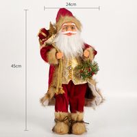 Ornement Père Noël TD® 45cm*24cm*13cm Décoration Convient pour Noël