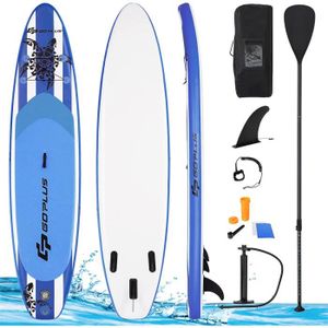 STAND UP PADDLE GYMAX Stand Up Paddle Board Gonflable 325x76x16 CM