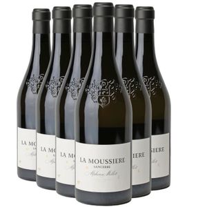 VIN BLANC Sancerre La Moussière Blanc 2022 - Bio - Lot de 6x