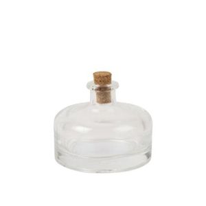 Pot Fiole en Verre Bouchon Liège Contenant | Contenants dragées Pot Fiole en Verre Bouchon Liège Contenant | Contenants dragées