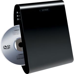 LECTEUR DVD PORTABLE Lecteur DVD fixation murale base noir vertical USB