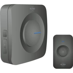 Sonnette Sans Fil Exterieur Etanche, Ip65 Étanche Carillon 400 Mètres Sonnette Electronique, 60