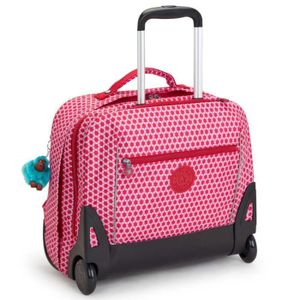 CARTABLE Cartable à roulettes Kipling Giorno 41 CM - Haut de Gamme Starry Dot Prt