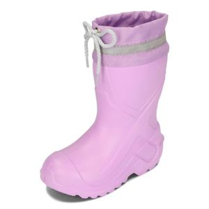 LEMIGO Enfants Jeunes Bottes de Pluie Doublées Ultralégeres EVA SCANDI 