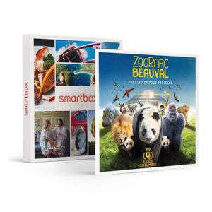 COFFRET SPORT - LOISIRS SMARTBOX - Découverte du ZooParc de Beauval en 2024 pour 2 adultes et 2 enfants - Coffret Cadeau | Journée au ZooParc de Beauval en 