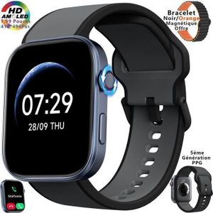 Montre connectée sport Montre Connectée XtraDiTech ECG PPG Cardiofréquenc