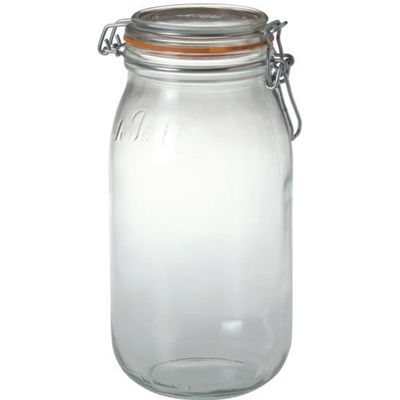 Lot De 3 Bocaux Portland Carrés - 25, 33 Et 50 Oz - Design Chic - NEUF
