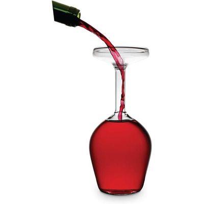 Rouge Verre à vin Verre géant surdimensionné rouge Verre à vin en verre  Extra Large 3000ml Projet de bière en verre Grand Verre à vin rouge de  grande capacité (Color : A) 