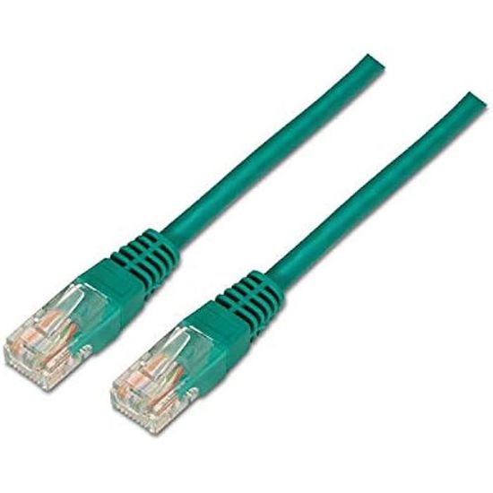 Câble réseau AISENS A135-0247 cat. 6e UTP AWG24 RJ45 2m - Gigabit ...