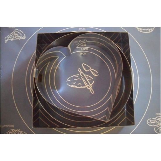 Cercle à entremets inox H 3,5 cm 28 cm Patisdécor | Cerf Dellier