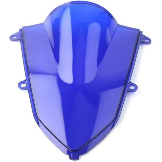 Breale Casque universel de moto coupe-vent visière avant Flip Up 3 Snap Sun Shield demi-visage remplacement casque visière accessoires