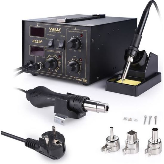 Fer à Souder Pour La Soudure SMD Station De Soudage 852D