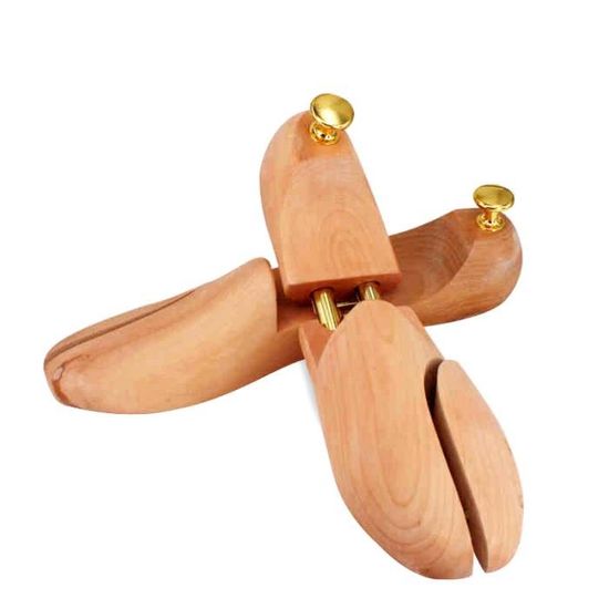 Paire D'embauchoirs En Bois Pour Chaussures - Alfa Paris - Ancien