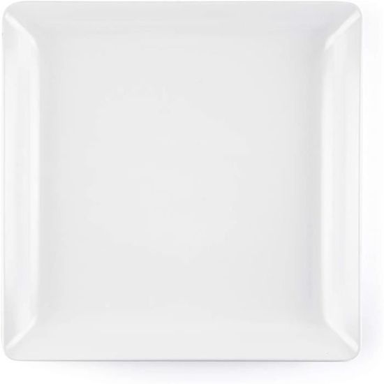 Plateau Aperitif Excelsa Happy Hour - 30x20cm, Noir | Incassable & Lavable Lave-Vaisselle Plateau Rectangulaire Mélamine