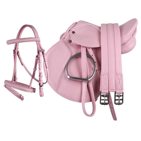 Protège-selle Pour Cheval – Polaire Respirante, Lavable – Taille Unique, Rose