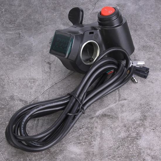 Accélérateur Au Pouce Heilok Pour Trottinette électrique - Noir - Neuf