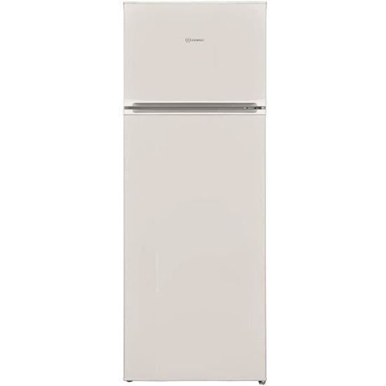INDESIT I55TM4110W1 - Réfrigérateur congélateur haut - 213L (171 + 42) - Froid Statique - L 54 cm x H 144 cm- Blanc.