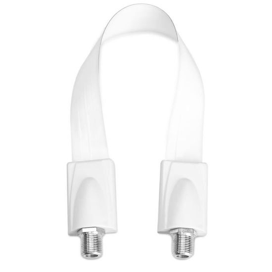 Cable Passe Fenetre Longueur 20 Cm, Pour Cable Satellite